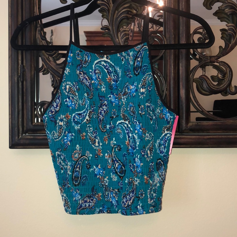 Patterned crop top